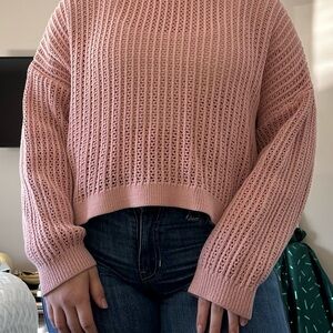 Pink Knit Sweater